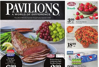 Pavilions (CA) Weekly Ad Flyer Specials September 7 to September 13, 2022