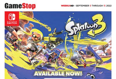 GameStop Flyer September 9 to 15