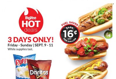 Hy-Vee (IA, IL, MN, MO, SD) Weekly Ad Flyer Specials September 9 to September 11, 2022