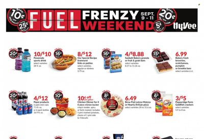 Hy-Vee (IA, IL, MN, MO, SD) Weekly Ad Flyer Specials September 9 to September 11, 2022