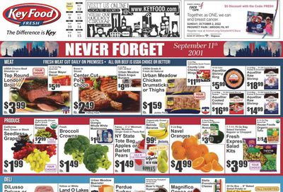 Key Food (NY) Weekly Ad Flyer Specials September 9 to September 15, 2022