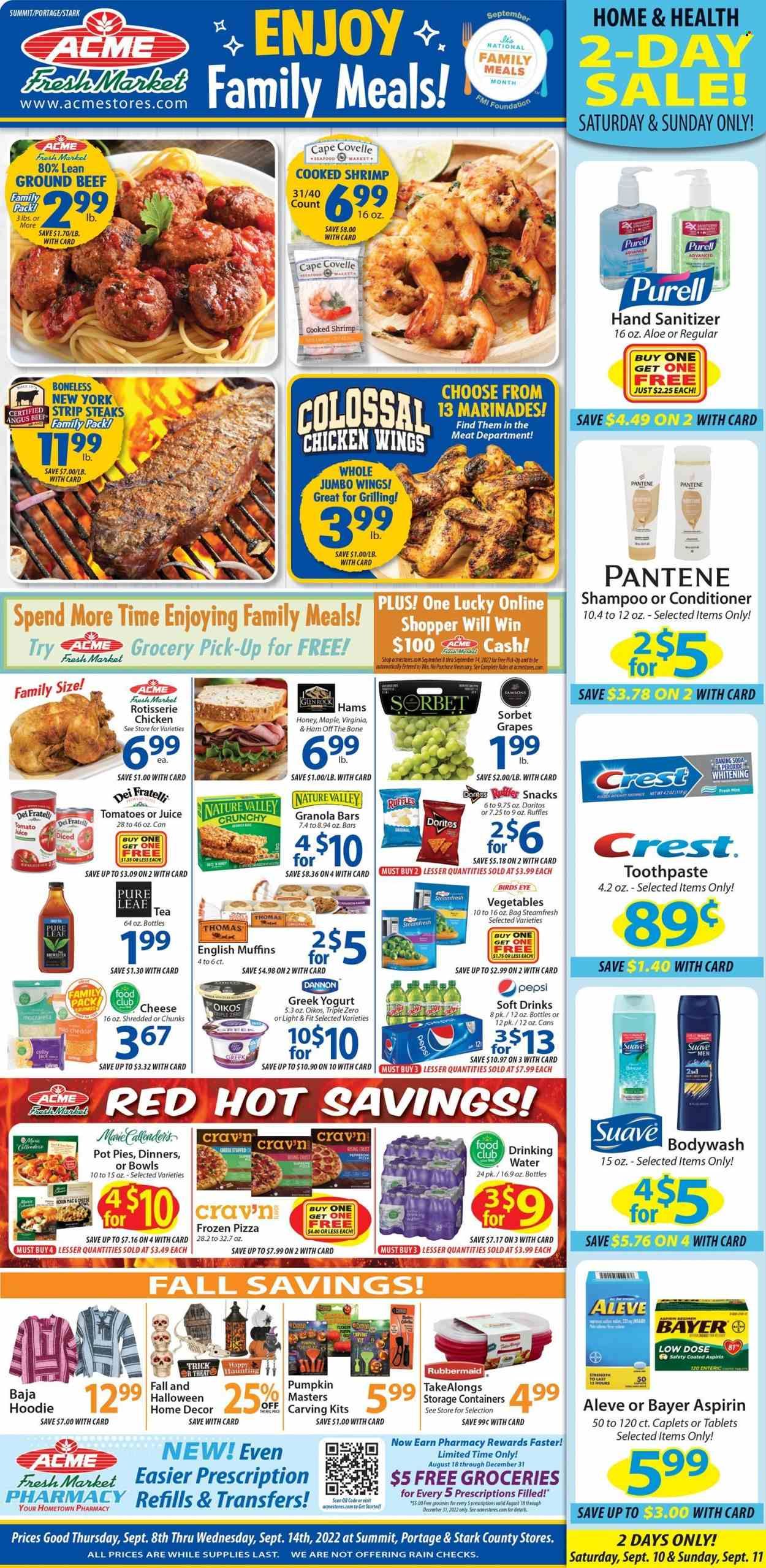 ACME Fresh Market (OH) Weekly Ad Flyer Specials September 8 to September 14, 2022