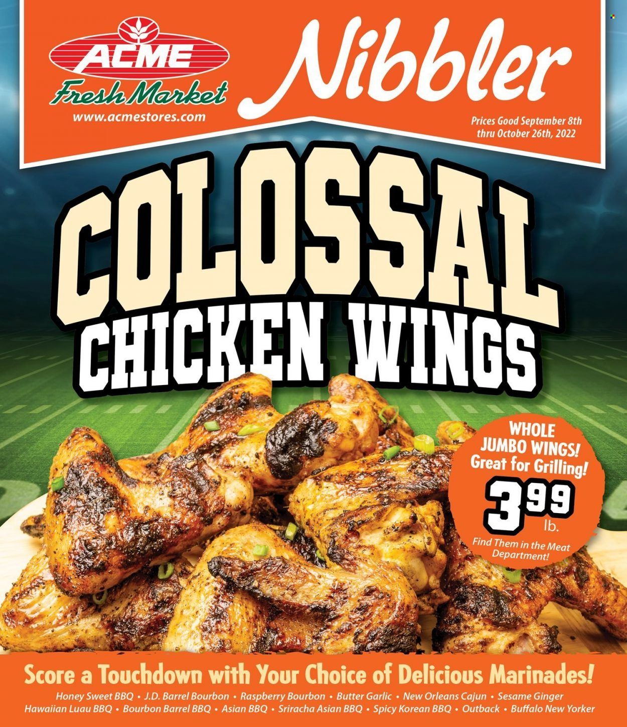 ACME Fresh Market (OH) Weekly Ad Flyer Specials September 8 to October 26, 2022
