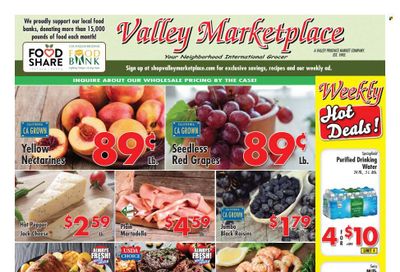 Valley Marketplace (CA) Weekly Ad Flyer Specials September 7 to September 13, 2022