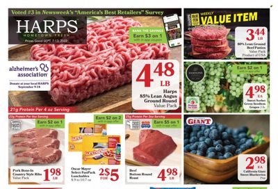 Harps Hometown Fresh (AR) Weekly Ad Flyer Specials September 7 to September 13, 2022