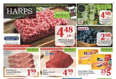 Harps Hometown Fresh (AR, MO, OK) Weekly Ad Flyer Specials September 7 to September 20, 2022