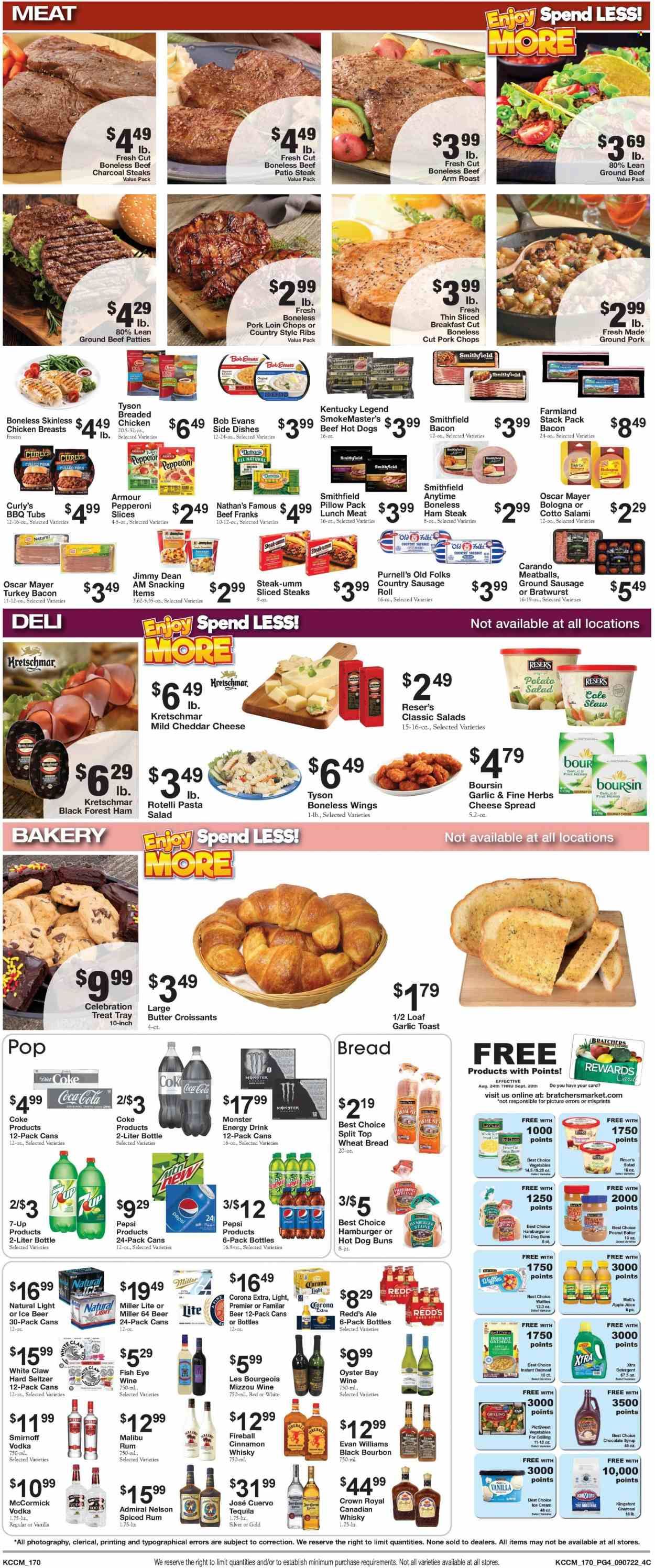 Bratchers Market (MO) Weekly Ad Flyer Specials September 7 to September 13, 2022