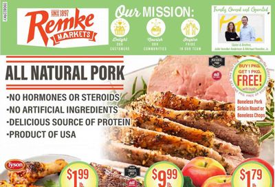 Remke (KY) Weekly Ad Flyer Specials September 8 to September 14, 2022