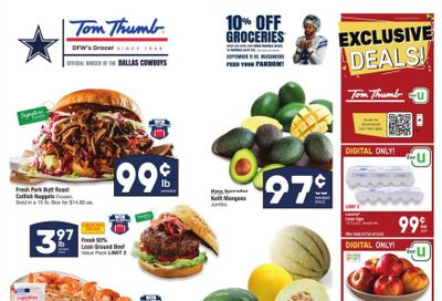 Tom Thumb (TX) Weekly Ad Flyer Specials September 7 to September 13, 2022