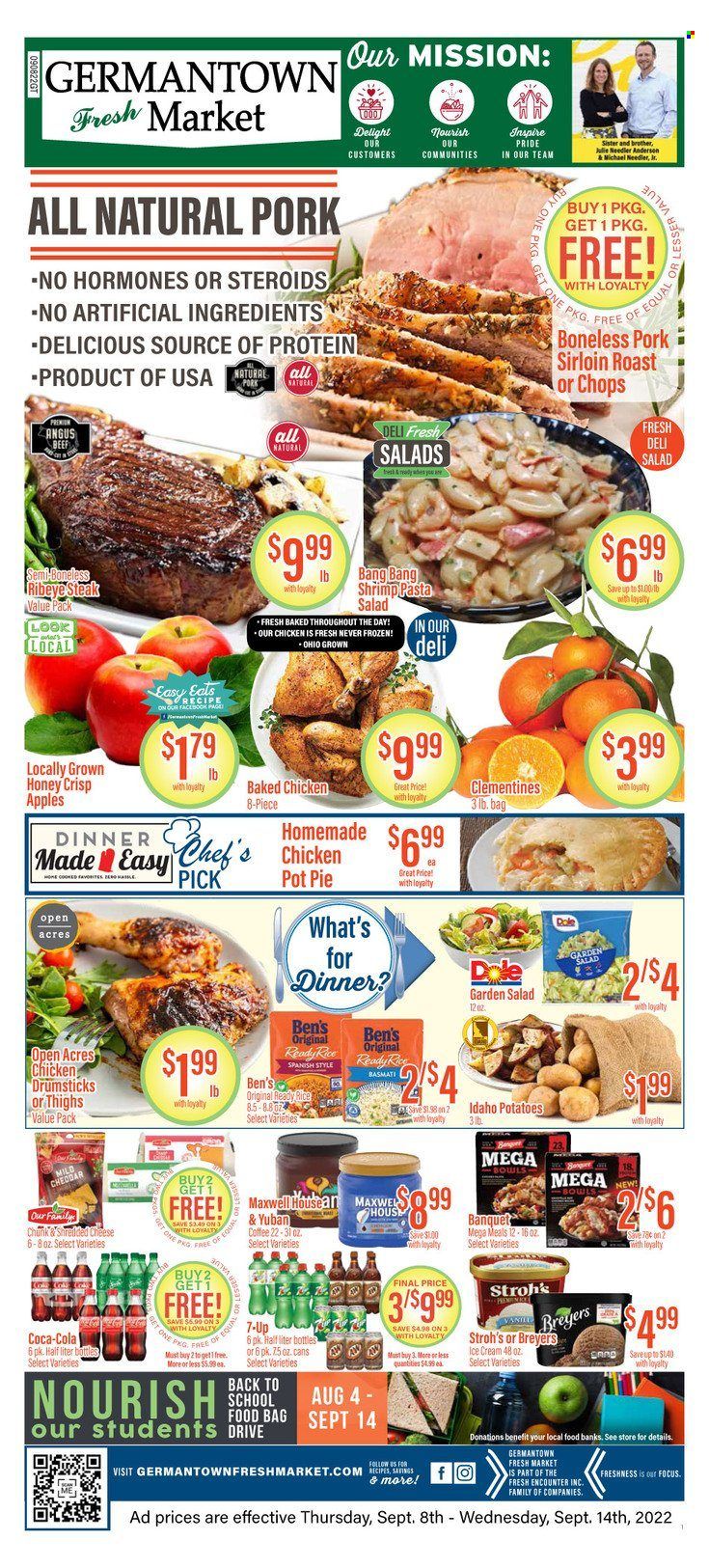 Germantown Fresh Market (OH) Weekly Ad Flyer Specials September 8 to September 14, 2022