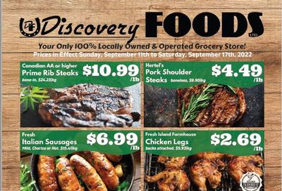 Discovery Foods Flyer September 11 to 17