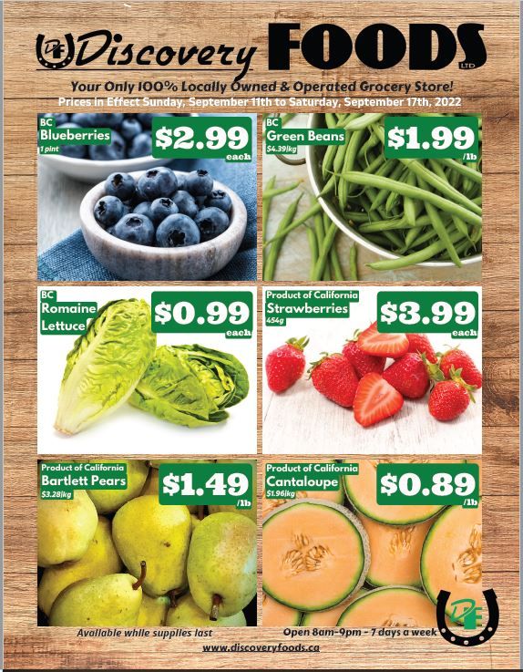Discovery Foods Flyer September 11 to 17
