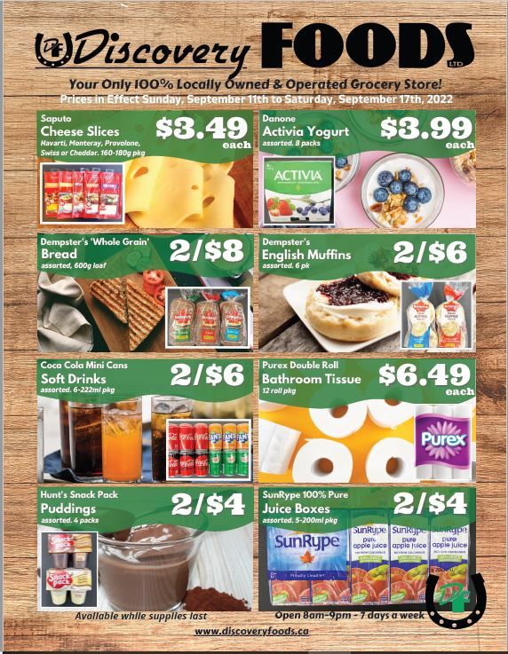 Discovery Foods Flyer September 11 to 17