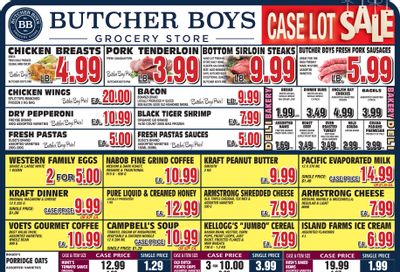 Butcher Boys Grocery Store Flyer September 9 to 19