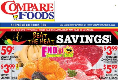 Compare Foods Weekly Ad Flyer Specials September 9 to September 15, 2022