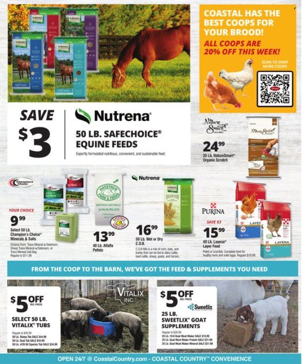 Coastal Farm & Ranch Weekly Ad Flyer Specials September 14 to September 20, 2022