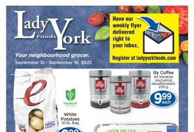 Lady York Foods Flyer September 12 to 18