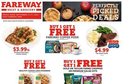 Fareway (IA) Weekly Ad Flyer Specials September 12 to September 17, 2022