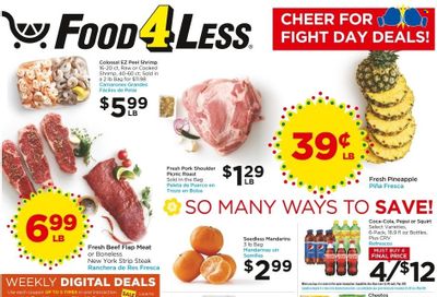 Food 4 Less (CA) Weekly Ad Flyer Specials September 14 to September 20, 2022