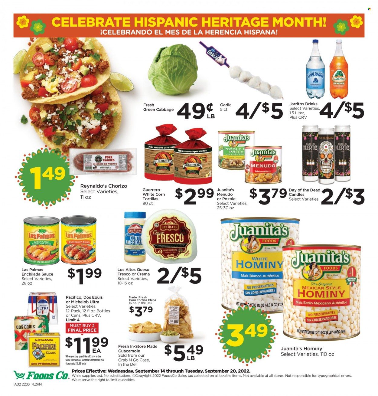 Foods Co (CA, OH, VA) Weekly Ad Flyer Specials September 14 to September 20, 2022