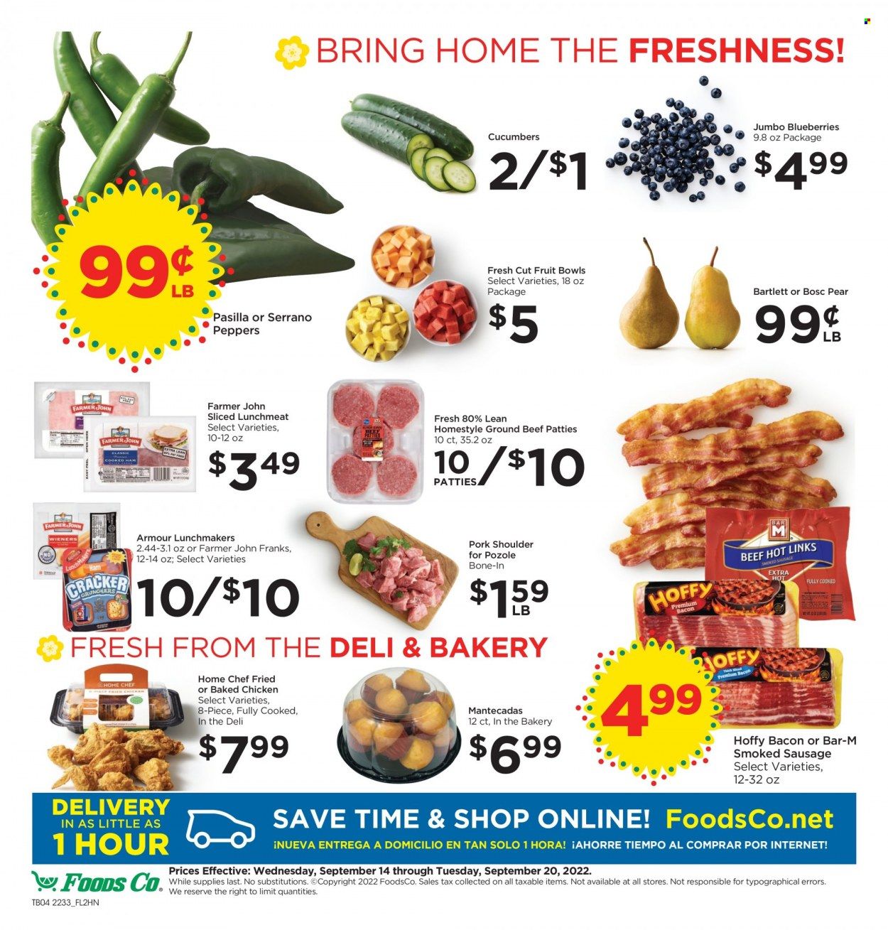 Foods Co (CA, OH, VA) Weekly Ad Flyer Specials September 14 to September 20, 2022