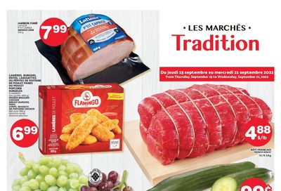 Marche Tradition (QC) Flyer September 15 to 21