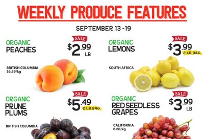 Pomme Natural Market Flyer September 13 to 19