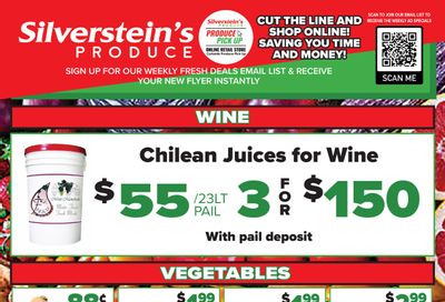 Silverstein's Produce Flyer September 13 to 17
