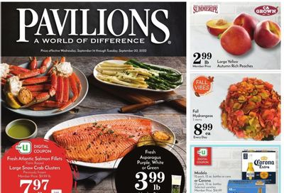 Pavilions (CA) Weekly Ad Flyer Specials September 14 to September 20, 2022