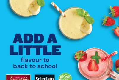 Food Basics Add a Little Flavour to Back to School Flyer August 25 to September 21