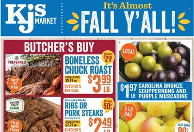 KJ´s Market (GA, SC) Weekly Ad Flyer Specials September 14 to September 20, 2022