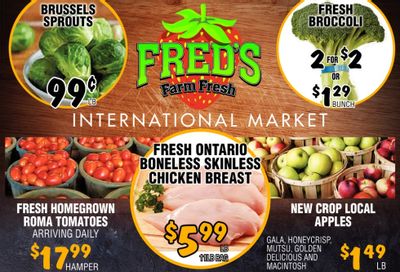 Fred's Farm Fresh Flyer September 14 to 20