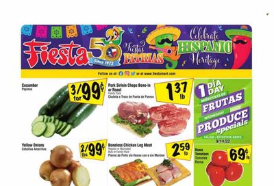 Fiesta Mart (TX) Weekly Ad Flyer Specials September 14 to September 20, 2022