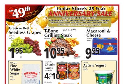 The 49th Parallel Grocery Flyer September 15 to 21