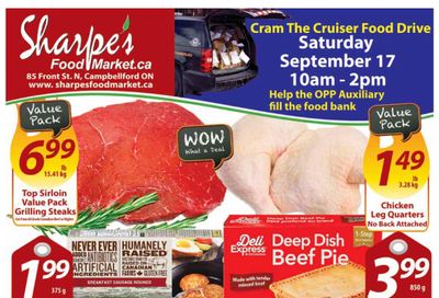 Sharpe's Food Market Flyer September 15 to 21