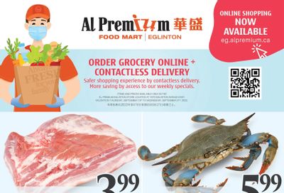 Al Premium Food Mart (Eglinton Ave.) Flyer September 15 to 21