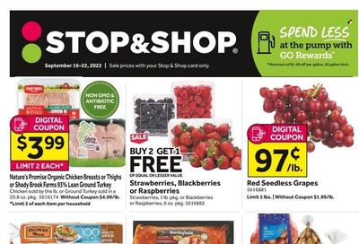 Stop & Shop (RI) Weekly Ad Flyer Specials September 16 to September 22, 2022