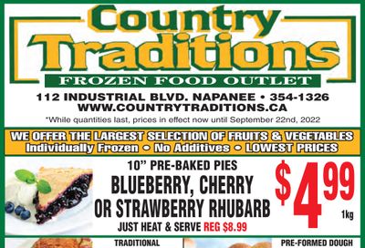 Country Traditions Flyer September 15 to 22