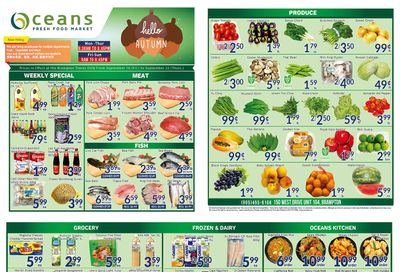 Oceans Fresh Food Market (West Dr., Brampton) Flyer September 16 to 22