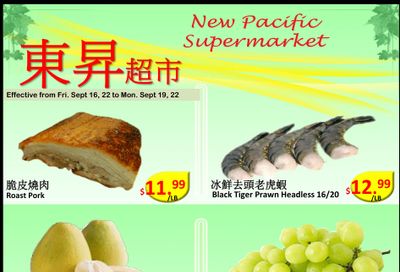 New Pacific Supermarket Flyer September 16 to 19