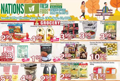 Nations Fresh Foods (Hamilton) Flyer September 16 to 22