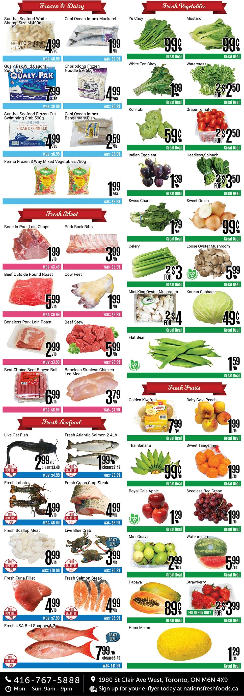 Nations Fresh Foods (Toronto) Flyer September 16 to 22