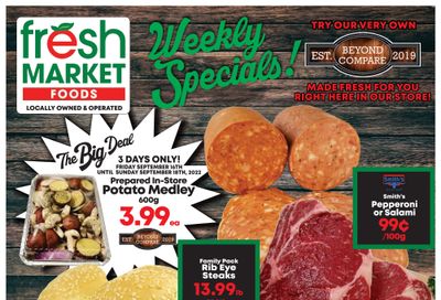 Fresh Market Foods Flyer September 16 to 22