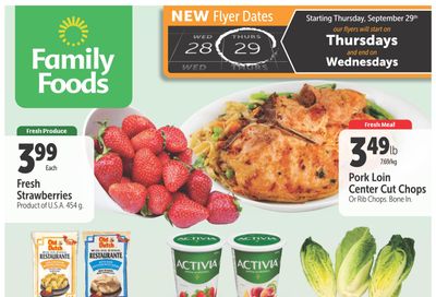 Family Foods Flyer September 16 to 22