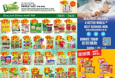 Btrust Supermarket (Mississauga) Flyer September 16 to 22