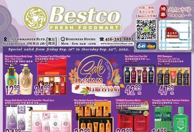 BestCo Food Mart (Scarborough) Flyer September 16 to 22