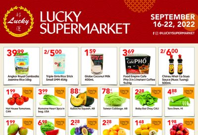 Lucky Supermarket (Calgary) Flyer September 16 to 22