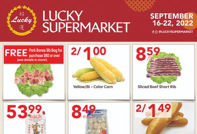 Lucky Supermarket (Winnipeg) Flyer September 16 to 22