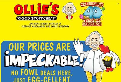 Ollie's Bargain Outlet Weekly Ad Flyer Specials September 15 to September 21, 2022
