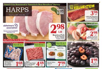 Harps Hometown Fresh (AR, KS, MO) Weekly Ad Flyer Specials September 14 to September 20, 2022